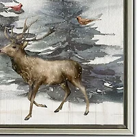Streamline Art Let It Snow Canvas Art