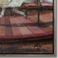 Streamline Art Merry Go Round Canvas Art
