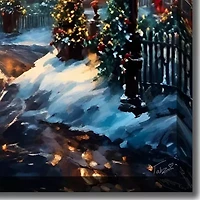 Streamline Art Victorian Town Canvas Art