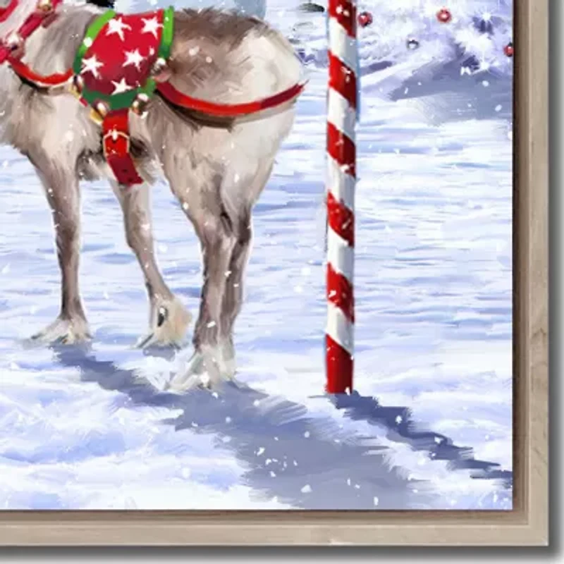 Streamline Art Santas Workshop Canvas Art