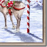 Streamline Art Santas Workshop Canvas Art