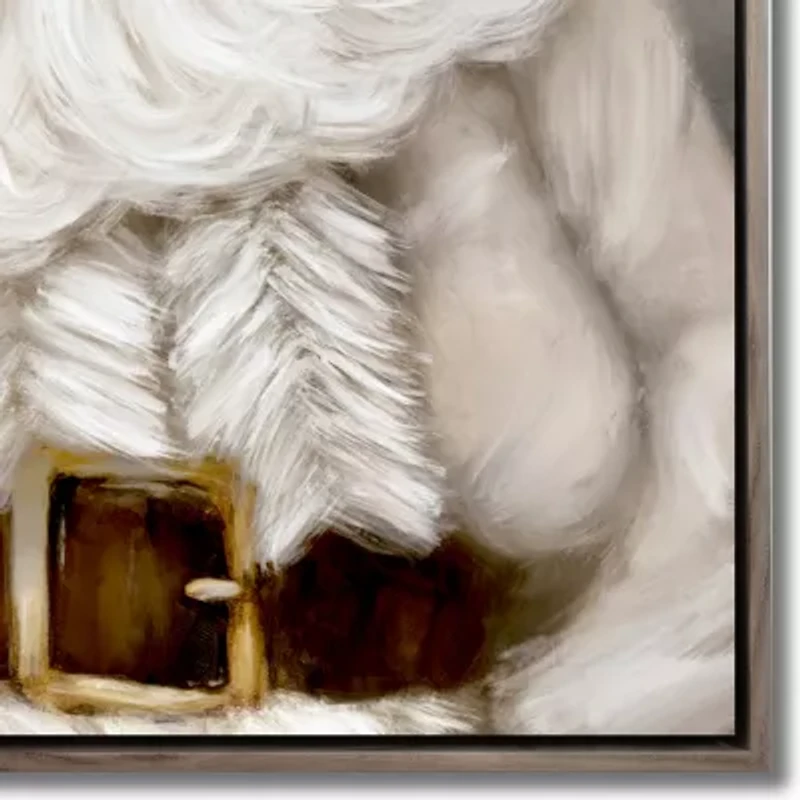 Streamline Art Santa Portrait Canvas Art