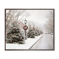 Streamline Art Holiday Streets Canvas Art