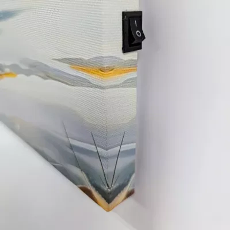 Streamline Art Cottage Led Light Up Canvas Art