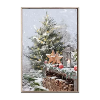 Streamline Art Tree Charm Canvas Art