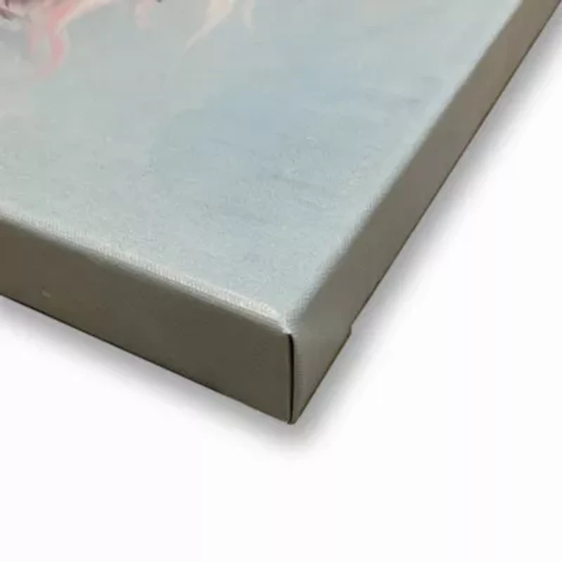 Streamline Art Santa Glow Canvas Art