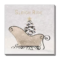 Streamline Art Sleigh Ride Canvas Art