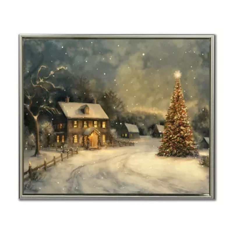 Streamline Art Tree Canvas Art
