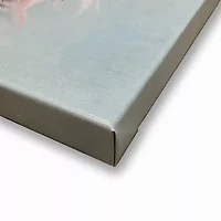 Streamline Art Polar Bear Dreams Hand Embellished Canvas Art