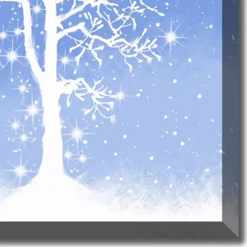 Streamline Art White Tree Canvas Art