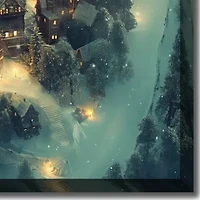 Streamline Art Santa View Canvas Art
