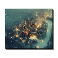 Streamline Art Santa View Canvas Art