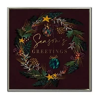 Streamline Art Seasons Wreath Canvas Art