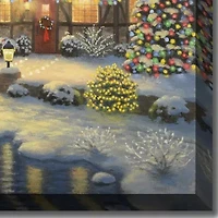 Streamline Art Winter Village Canvas Art