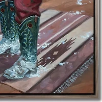 Streamline Art Boots Canvas Art