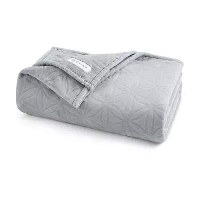 Gaiam Velvetloft Plush Lightweight Blanket