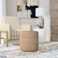 HOMEPOP Upholstered Ottoman