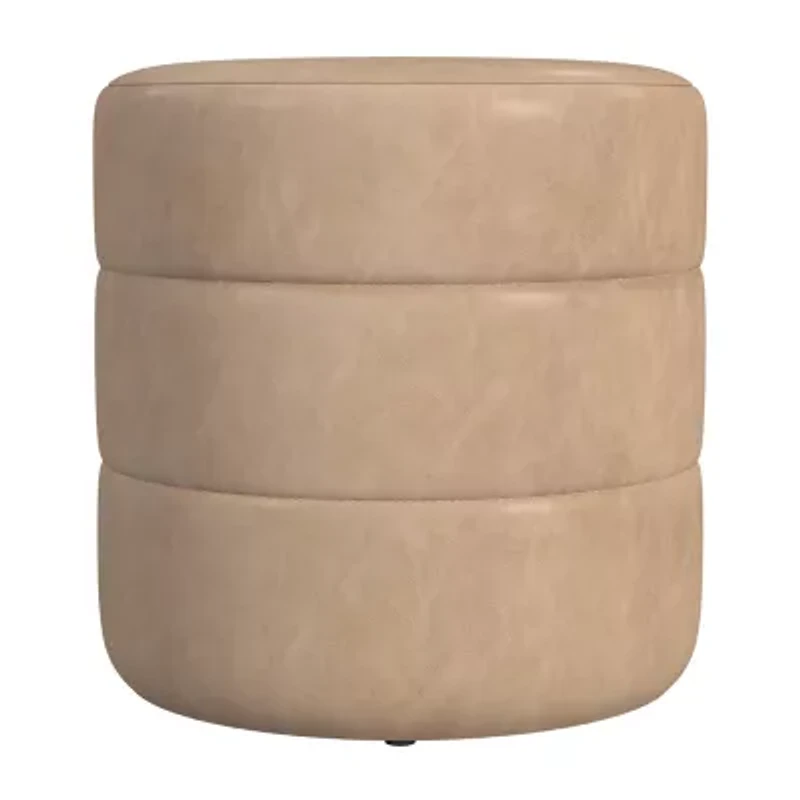 HOMEPOP Upholstered Ottoman