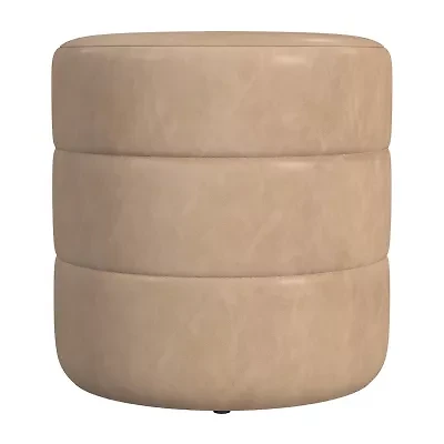 HOMEPOP Upholstered Ottoman