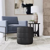 HOMEPOP Upholstered Ottoman