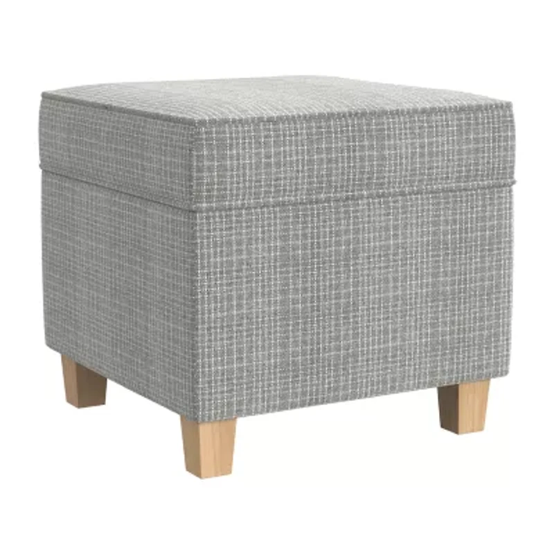 Kinfine Homepop 4 Legs Ottoman