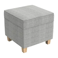 Kinfine Homepop 4 Legs Ottoman