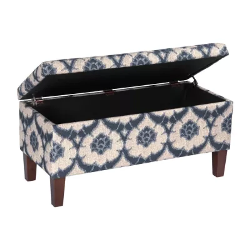 Kinfine Homepop Drake Storage Bench