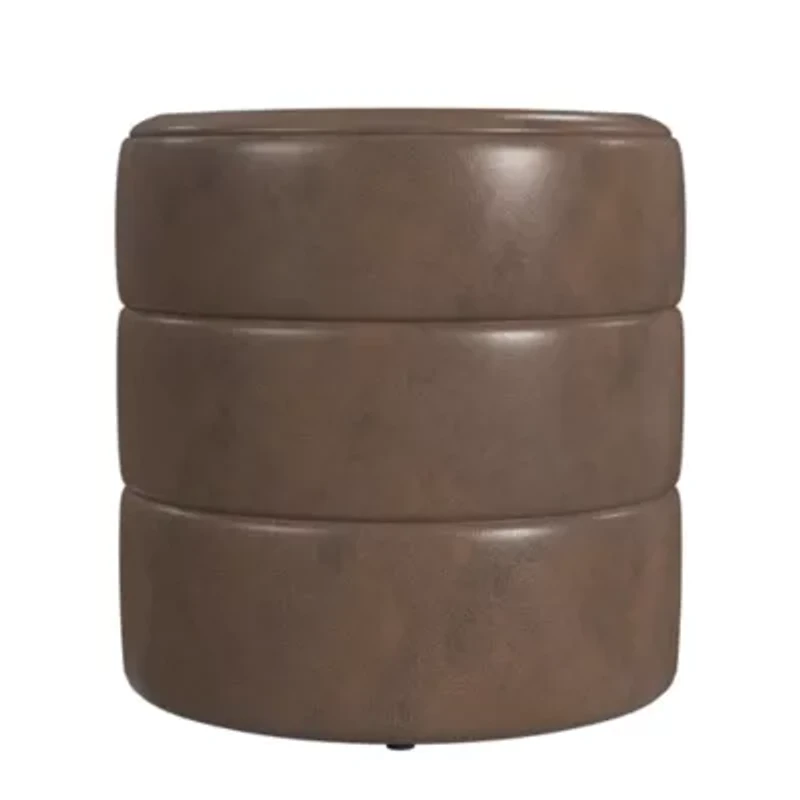 HOMEPOP Upholstered Ottoman
