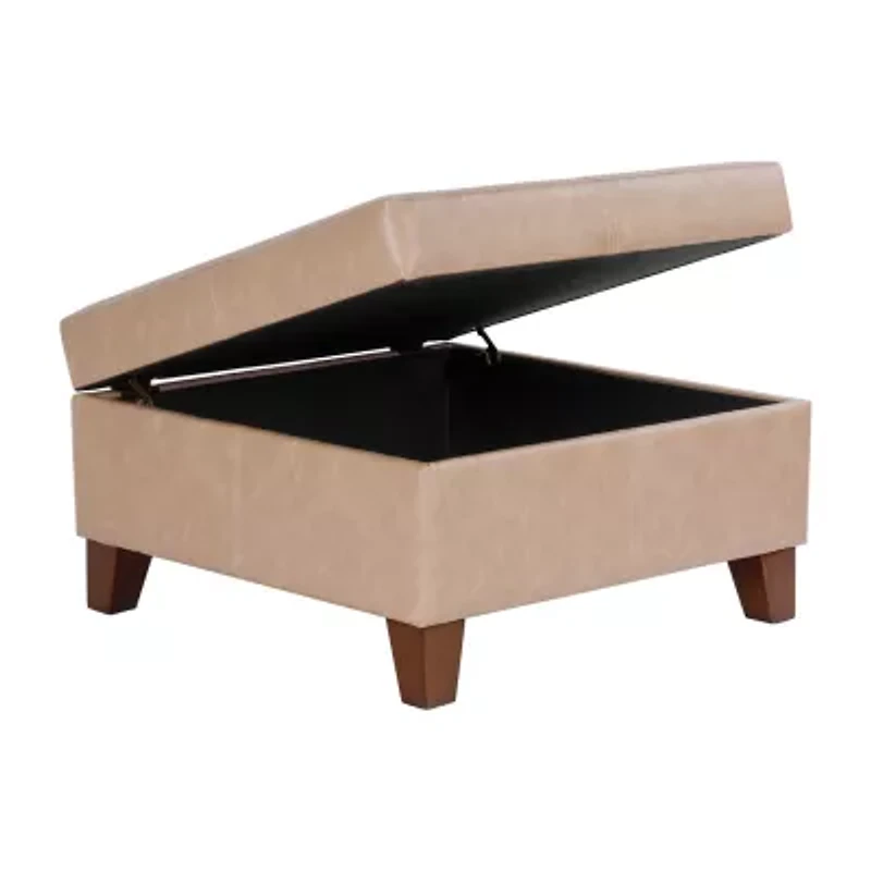 Kinfine Homepop Luxury Storage Ottoman
