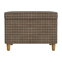 Kinfine Homepop Dinah Hinged Lid Ottoman