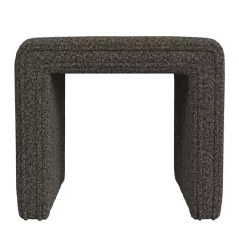 Kinfine Homepop Modern Channel Storage Ottoman