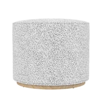 HOMEPOP Upholstered Ottoman