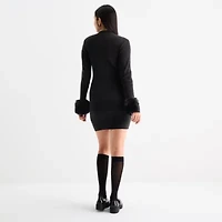 by&by Womens Juniors Sweater Dress