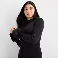 by&by Womens Juniors Sweater Dress