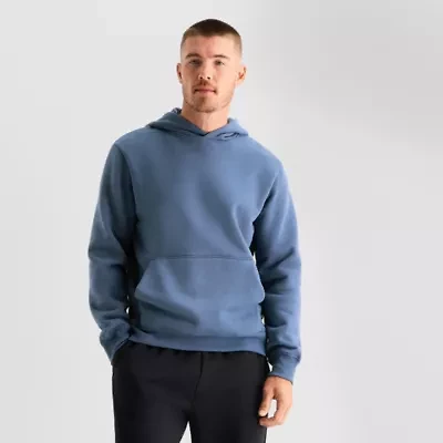 Xersion Quick Dry Cotton Blend Fleece Mens Long Sleeve Fleece Active Hoodie