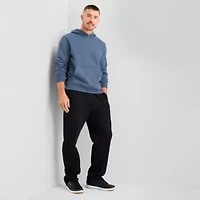 Xersion Quick Dry Cotton Blend Fleece Mens Long Sleeve Fleece Active Hoodie