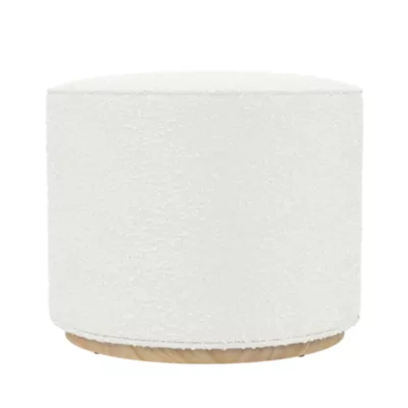 HOMEPOP Upholstered Ottoman