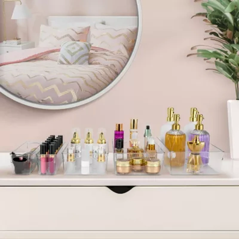 Sorbus 15 Pack Clear Plastic Bins With Handle 15-pc. Storage Bin