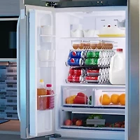 Sorbus Can & Egg Holder Stackable Can Dispenser Holds 12 Cans Each & 2 Egg Holders With Lid Holds 14 Eggs For Fridge, Pantry, Bpa-Free 4-pc. Storage Bin