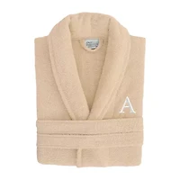Linum Home Textiles Personalized Terry Bathrobe Unisex Adult Cloth Long Sleeve Length Robe