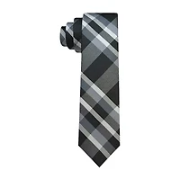 J. Ferrar Extra Long Plaid Tie