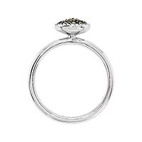Personally Stackable Marcasite Sterling Silver Stackable Ring