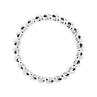Personally Stackable Antiqued Sterling Silver Twirl Stackable Ring