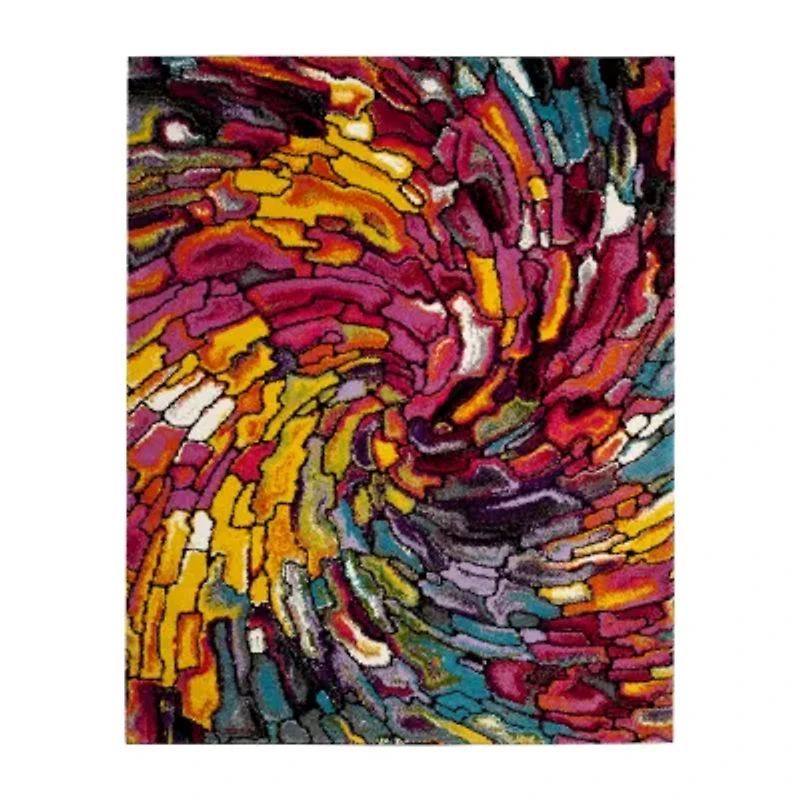 Safavieh Lilly Abstract Shag Rectangular Rugs