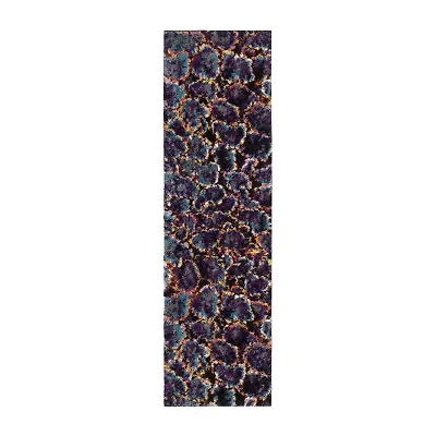 Safavieh Fruits Abstract Shag Rectangular Runner