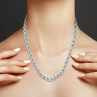 Womens 16 Inch Rope Chain Necklace