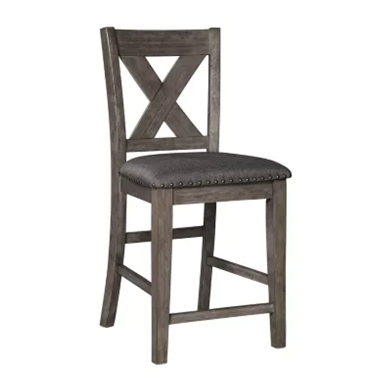 Signature Design by Ashley® Caitir Set of 2 Upholstered Barstools