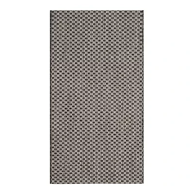 Safavieh Courtyard Collection Blanca Geometric Indoor/Outdoor Area Rug