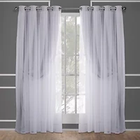Exclusive Home Curtains Catarina Grommet Top Energy Saving Blackout Set of 2 Curtain Panel