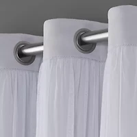 Exclusive Home Curtains Catarina Grommet Top Energy Saving Blackout Set of 2 Curtain Panel